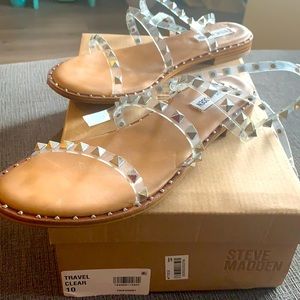 Steve Madden Travel Clear sandals